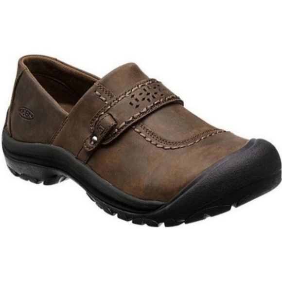 KEEN Kaci Slip-On Leather Shoes. - Picture 1 of 8